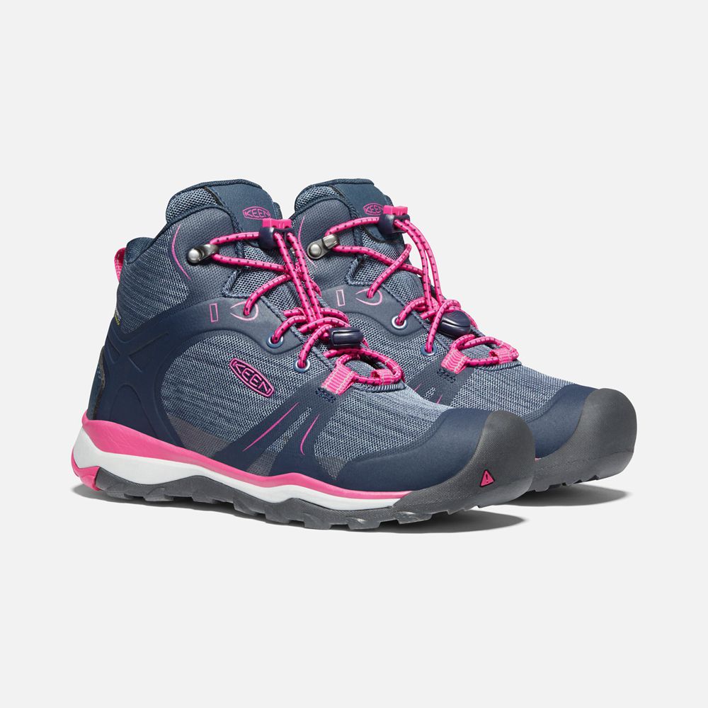 Keen Laarzen Kinderen Zwart/Roze - Terradora Ii Waterproof - 95803-XEPL